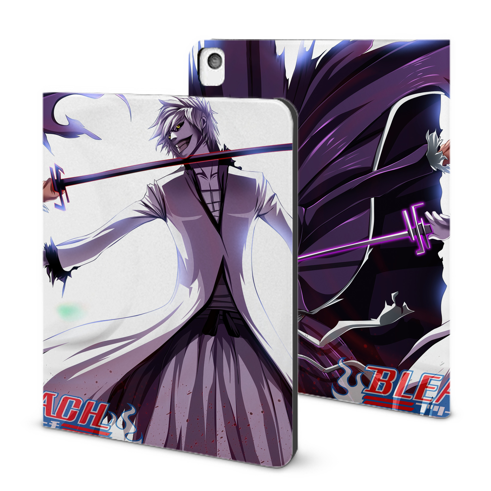（画像用） ブリーチ BLEACH IPadケース ペンホルダー付き ブックスタイルデザイン
